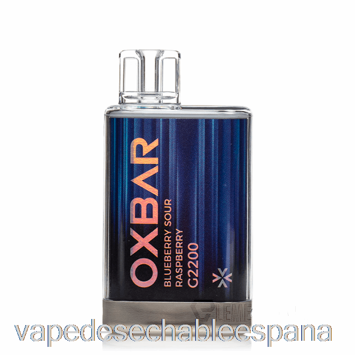 Vape Desechable España Oxbar G2200 Desechable Arándano Frambuesa Agria